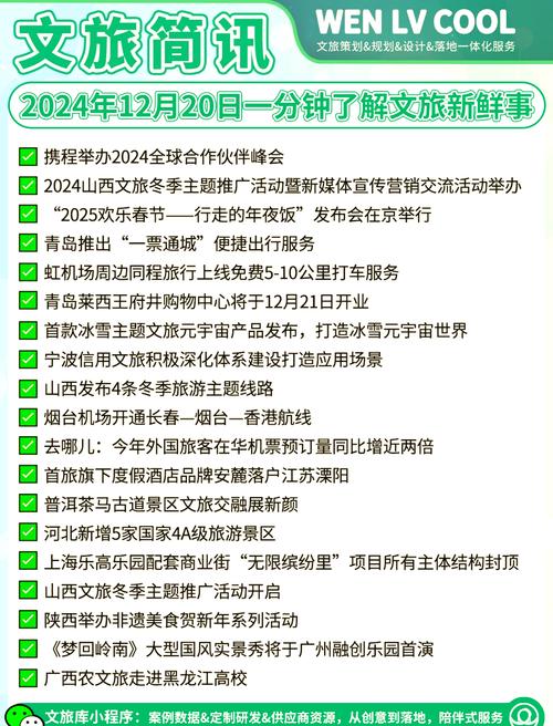 文旅简讯 携程峰会与山西冬季推广活动及山西企业建设推广